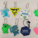 訂製反光PVC鑰匙扣掛件