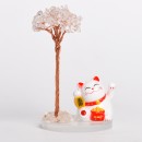 招財貓水晶樹