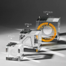 Rubik's Cube Crystal Trophy