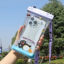 雙扣卡通氣囊手機防水袋