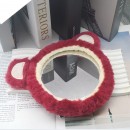 毛絨台式化妝鏡 毛絨台式化妝鏡