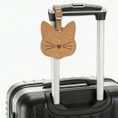 咖啡渣环保猫咪行李牌
