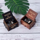 木質手搖八音盒可訂製