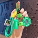 運動杠鈴鑰匙扣