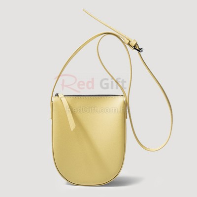 Leather Shoulder Bucket Bag