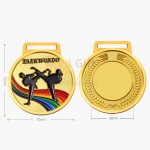 Colorful Taekwondo Medal