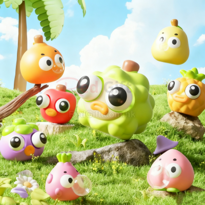 爆眼水果捏捏乐解压玩具