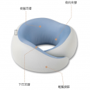 U型冰絲記憶棉護脖枕