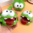 Mung Bean Frog Sound-emitting Stress Relief Squishy Toy