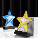 Pentagram Crystal Award Holder