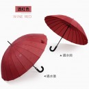 Water Activated Color Changing Flower Print Straight Umbrella