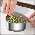 Stainless Steel Heart-Shaped Lunch Box