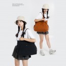 大容量百搭抽繩休閒包