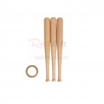 Wooden baseball