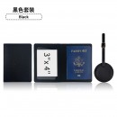 PU Luggage Tag and Passport Case Gift Set