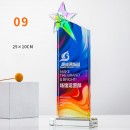 炫彩水晶獎座