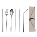 Stainless Steel Tableware with Bag