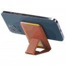 Leather Card Case Phone Holder