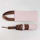 Portable Color-Blocking Plastic Automatic Umbrella