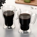 250ML Double Glass Mug