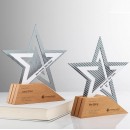 實木金屬獎座 實木金屬獎座