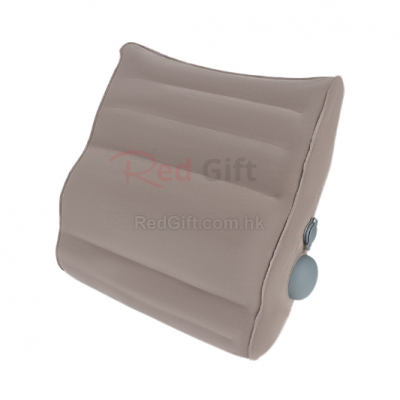Portable press inflatable waist pillow