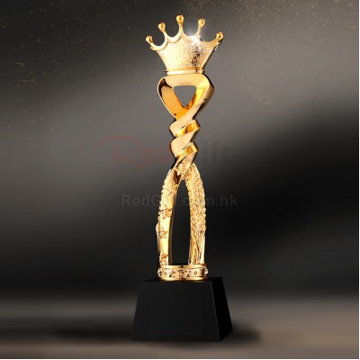 Honor Gold Silver And Bronze Crown Trophy