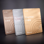 金属涟漪奖牌奖座