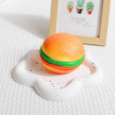 Hamburger and hot dog squeeze toys for stress relief