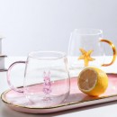 3D Three-Dimensional Small Animals And Plants Glass Water Cup