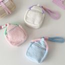 Plush small house transparent doll bag storage bag Plush small house transparent doll bag storage bag