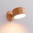 Environmental Protection Solid Wood Rotating Lamp