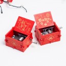 木質手搖八音盒可訂製