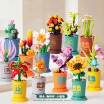 Coffee Cup Plant Series Building Blocks-12 Months