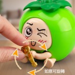 Fruit-Shaped Lucky Draw Model Ornament Keychain