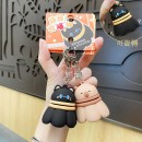 可旋轉羽毛球減壓鑰匙扣 可旋轉羽毛球減壓鑰匙扣