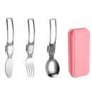 304 stainless steel folding tableware set