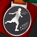 Football Metal Medal