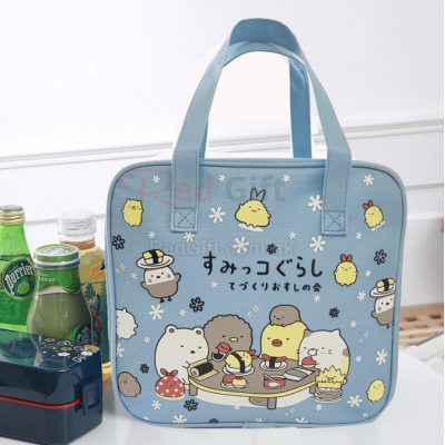 Handheld insulated lunch box bag