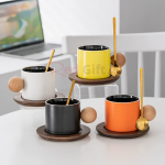 Ceramic coffee cup