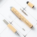 6-In-1 Bamboo Tool Pen