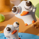 Eye-popping squeeze toy for stress relief