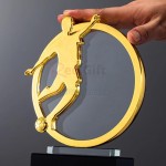 FootBall Crystal Trophy