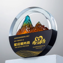 水晶奖座
