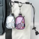 羽毛球搖搖樂鑰匙扣掛件