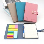 PU Notebook with Sticky