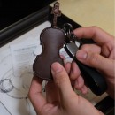Violin Keychain