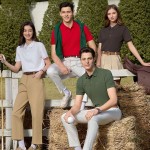 Jacquard Cotton Seamless Solid Color Polo Shirt