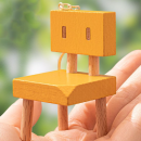 Wooden Keychain