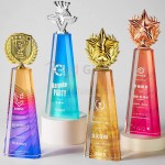 水晶奖座
